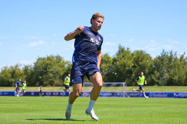 24.07.2026, Bad Wörishofen, Deutschland. 2. Bundesliga: Der SV Darmstadt 98 absolviert das Abschlusstraining im Sommertrainingslager vor dem Testspiel. Fynn-Luca Lakenmacher (SV Darmstadt 98) *** July 24, 2026, Bad Wörishofen, Germany, 2. Bundesliga: SV Darmstadt 98 completes its final training session at summer training camp ahead of the friendly match. Fynn Luca Lakenmacher, SV Darmstadt 98