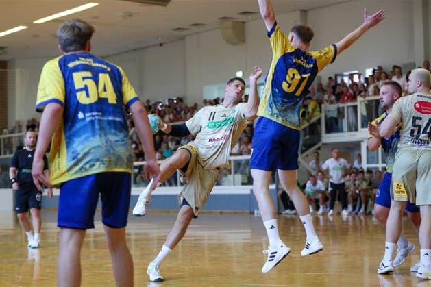 Handball, friendly match, VfL Wittingen v TSV Hannover Burgdorf