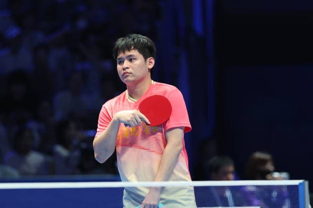 DALIAN, CHINA - JULY 24: A general view shows matches during day two of the first leg of the regular season for the China Table tennis, Tischtennis Super League 2026 on July 24, 2026 in Dalian, Liaoning Province of China.  Copyright: xVCGx 111656195275