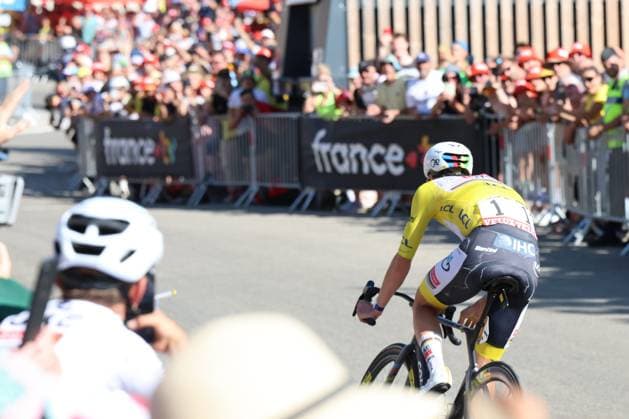 Tour de France 2026 - UCI Cycling Race Pierre Teyssot MAXPPP ; Tour de France 2026 - UCI Cycling Race. Alpe d Huez, France on July 24, 2026. 19th stage of 127,9 km of the 113th edition of the Tour de France cycling race, between Gap and Alpe d Huez in the French Alps. In action Tadej Pogacar (SLO) UAE Team Emirates Pierre Teyssot Maxppp Alpe d Huez Isere France  Copyright: xMAXPPPxPierrexTeyssotx TEY68808 TEY68808