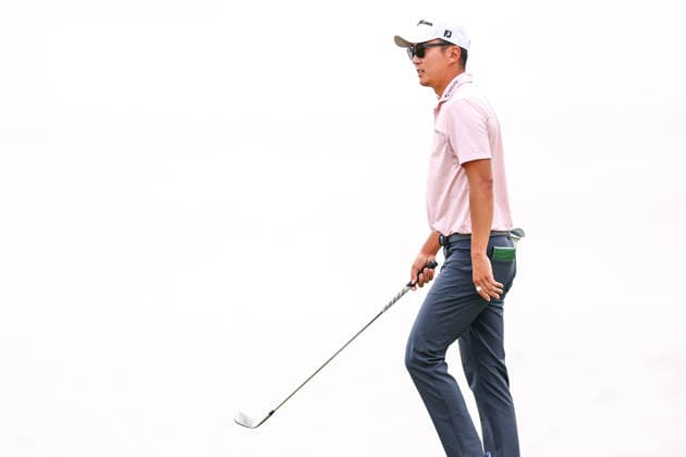 Michael Kim of the United States walks on the 18th hole during the second round of the 2026 3M Open at TPC Twin Cities on July 24, 2026 in Blaine, Minnesota. CSM Blaine USA - ZUMAc04_ 20260724_zma_c04_076 Copyright: xStevenxGarciax