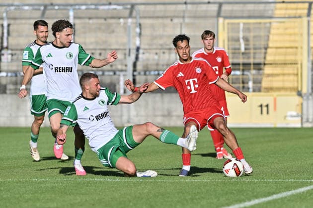 Football, Bavarian Regional League, FC Bayern Munich II v SC Eltersdorf