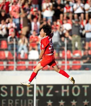 FUSSBALL REGIONALLIGA NORDOST - SAISON 2026-2027 - 1. SPIELTAG FC ROT WEISS ERFURT - BFC DYNAMO ** NUR FÜR REDAKTIONELLE ZWECKE ** EDITORIAL USE ONLY **<p>24 07 2026-Erfurt: Fussball Regionalliga Nordost 1. Spieltag Saison 2026-2027 Steigerwaldstadion FC Rot Weiss Erfurt - BFC Dynamo im Foto: ( Deutschland Thueringen Erfurt Copyright: SaschaxFromm *** SOCCER REGIONAL LEAGUE NORTHEAST 2026–2027 SEASON, MATCHDAY 1: FC ROT WEISS ERFURT vs. BFC DYNAMO ** FOR EDITORIAL USE ONLY ** EDITORIAL USE ONLY ** July 24, 2026 Erfurt Soccer Regional League Northeast Matchday 1, 2026–2027 Season, Steigerwaldstadion, FC Rot Weiss Erfurt vs. BFC Dynamo, photo taken in Germany, Thuringia, Erfurt. Copyright SaschaxFromm Copyright: SaschaxFromm doc86uxvuma7o91ncqgao5n ,EDITORIAL USE ONLY
