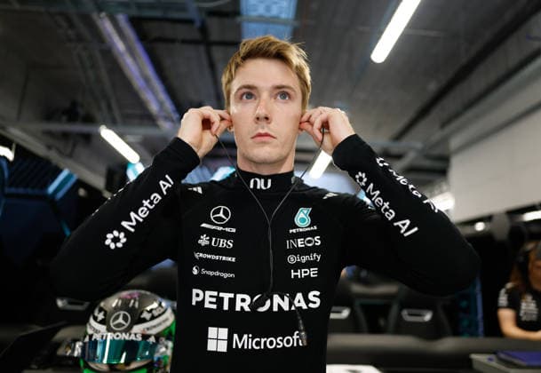 F1 - HUNGARIAN GRAND PRIX 2026 VESTI Frederik (den), Mercedes AMG F1 Team W17, portrait during the Formula 1 Hungarian Grand Prix 2026, 11th round of the 2026 Formula One World Championship, WM, Weltmeisterschaft from July 24 to 26, 2026 on the Hungaroring, in Mogyorod near Budapest, Hungary - MogyorodHungary  Copyright: xDPPIx