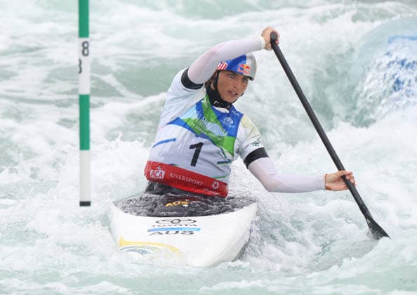 July 24, 2026, Oklahoma City, Oklahoma, USA: JESSICA FOX of Australia during Women s Canoe semifinal on 2026 ICF Canoe Slalom World Championships, Oklahoma City, USA. ICF Canoe Slalom World Championships 2026 - Jessica Fox  - ZUMAc278 20260724_zsp_c278_019 Copyright: xMarcinxCholewinskix