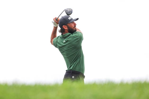 Max Homa of the United States hits his tee shot on the seventh tee during the second round of the 2026 3M Open at TPC Twin Cities on July 24, 2026 in Blaine, Minnesota. CSM Blaine USA - ZUMAc04_ 20260724_zma_c04_106 Copyright: xStevenxGarciax