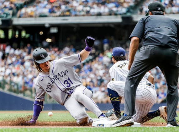 Baseball, MLB, Milwaukee Brewers v Colorado Rockies
