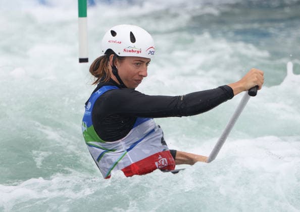 July 24, 2026, Oklahoma City, Oklahoma, USA: KLAUDIA ZWOLINSKA of Poland during Women s Canoe semifinal on 2026 ICF Canoe Slalom World Championships, Oklahoma City, USA. Oklahoma City USA - ZUMAc278 20260724_zsp_c278_069 Copyright: xMarcinxCholewinskix