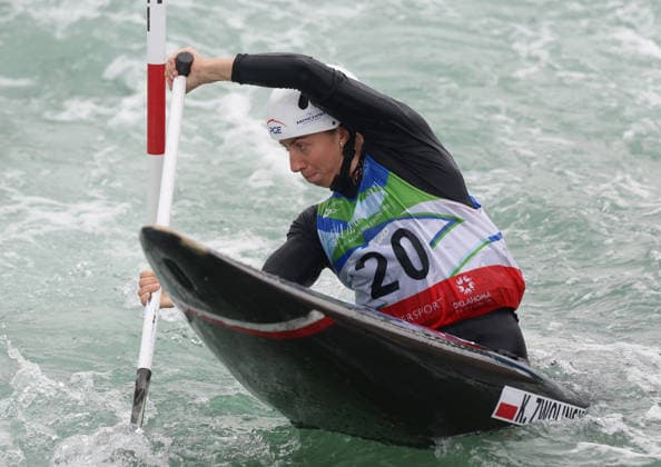 July 24, 2026, Oklahoma City, Oklahoma, USA: KLAUDIA ZWOLINSKA of Poland during Women s Canoe semifinal on 2026 ICF Canoe Slalom World Championships, Oklahoma City, USA. Oklahoma City USA - ZUMAc278 20260724_zsp_c278_073 Copyright: xMarcinxCholewinskix
