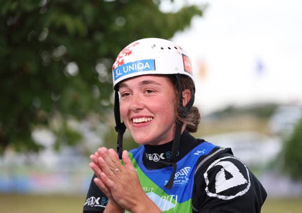 July 24, 2026, Oklahoma City, Oklahoma, USA: TEREZA KNEBLOVA of Czech Republic gold medalist of Women s Canoe on 2026 ICF Canoe Slalom World Championships, Oklahoma City, USA. Oklahoma City USA - ZUMAc278 20260724_zsp_c278_085 Copyright: xMarcinxCholewinskix