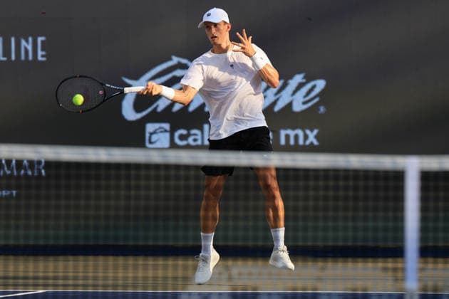 LOS CABOS TENNIS OPEN 2026 LOS CABOS TENNIS OPEN 2026 24072026 LOS CABOS, MEXICO. Action photo of Jiri Lehecka of Czechia, during a training session at the Cabo Sports Complex, prior to the start of the Los Cabos Tennis Open 2026 in Baja California, Mexico. Foto accion de Jiri Lehecka de Chequia, durante una sesion de entrenamiento en el Cabo Sports Complex, previa al arranque del Los Cabos Tennis Open 2026 en Baja California, Mexico. PHOTO BY IMAGENSHOP AGENCIA FOTOGRAFICA LOS CABOS BAJA CALOFORNIA MEXICO *** LOS CABOS TENNIS OPEN 2026 LOS CABOS TENNIS OPEN 2026 24072026 LOS CABOS, MEXICO Action photo of Jiri Lehecka of the Czech Republic during a training session at the Cabo Sports Complex prior to the start of the 2026 Los Cabos Tennis Open in Baja California, Mexico Action photo of Jiri Lehecka of the Czech Republic, during a training session at the Cabo Sports Complex, ahead of the start of the 2026 Los Cabos Tennis Open in Baja California, Mexico PHOTO BY IMAGENSHOP PHOTO AGENCY LOS CABOS BAJA CALIFORNIA MEXICO Copyright: xIMAGENSHOPxAGENCIAxFOTOGRAFICAx