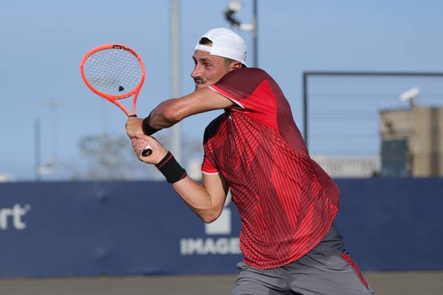 LOS CABOS TENNIS OPEN 2026 LOS CABOS TENNIS OPEN 2026 24072026 LOS CABOS, MEXICO. Action photo of Bernard Tomic of Australia, during a training session at the Cabo Sports Complex, prior to the start of the Los Cabos Tennis Open 2026 in Baja California, Mexico. Foto accion de Bernard Tomic de Australia, durante una sesion de entrenamiento en el Cabo Sports Complex, previa al arranque del Los Cabos Tennis Open 2026 en Baja California, Mexico. PHOTO BY IMAGENSHOP AGENCIA FOTOGRAFICA LOS CABOS BAJA CALOFORNIA MEXICO *** LOS CABOS TENNIS OPEN 2026 LOS CABOS TENNIS OPEN 2026 24072026 LOS CABOS, MEXICO Action photo of Bernard Tomic of Australia during a training session at the Cabo Sports Complex prior to the start of the 2026 Los Cabos Tennis Open in Baja California, Mexico Action photo of Bernard Tomic of Australia, during a training session at the Cabo Sports Complex, ahead of the start of the 2026 Los Cabos Tennis Open in Baja California, Mexico PHOTO BY IMAGENSHOP PHOTO AGENCY LOS CABOS BAJA CALIFORNIA MEXICO Copyright: xIMAGENSHOPxAGENCIAxFOTOGRAFICAx