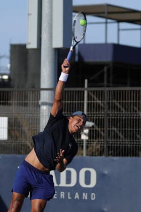 LOS CABOS TENNIS OPEN 2026 LOS CABOS TENNIS OPEN 2026 24072026 LOS CABOS, MEXICO. Action photo of Alejandro Hernandez of Mexico, during a training session at the Cabo Sports Complex, prior to the start of the Los Cabos Tennis Open 2026 in Baja California, Mexico. Foto accion de Alejandro Hernandez de Mexico, durante una sesion de entrenamiento en el Cabo Sports Complex, previa al arranque del Los Cabos Tennis Open 2026 en Baja California, Mexico. PHOTO BY IMAGENSHOP AGENCIA FOTOGRAFICA LOS CABOS BAJA CALOFORNIA MEXICO *** LOS CABOS TENNIS OPEN 2026 LOS CABOS TENNIS OPEN 2026 24072026 LOS CABOS, MEXICO Action photo of Alejandro Hernandez of Mexico during a training session at the Cabo Sports Complex prior to the start of the 2026 Los Cabos Tennis Open in Baja California, Mexico Action photo of Alejandro Hernandez of Mexico, during a training session at the Cabo Sports Complex, prior to the start of the 2026 Los Cabos Tennis Open in Baja California, Mexico PHOTO BY IMAGENSHOP PHOTO AGENCY LOS CABOS BAJA CALIFORNIA MEXICO Copyright: xIMAGENSHOPxAGENCIAxFOTOGRAFICAx