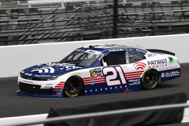 INDIANAPOLIS, IN - JULY 24: Austin Hill (21) Richard Childress Racing (RCR) Chevrolet SS makes a lap in NASCAR, Motorsport, USA O™Reilly Auto Parts Series Pennzoil 250 practice on Friday, July 24, 2026, at the Indianapolis Motor Speedway in Speedway, Indiana. (Photo by David Allio Icon Sportswire) AUTO: JUL 24 NASCAR O™Reilly Auto Parts Series Pennzoil 250 EDITORIAL USE ONLY Icon95126072410