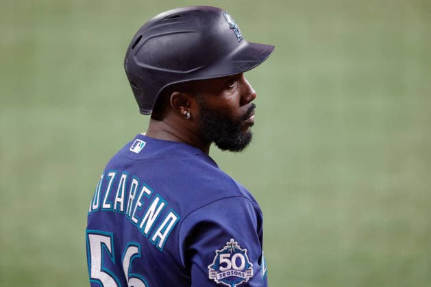 July 24, 2026, Arlington, Texas, USA: Seattle Mariners left fielder RANDY AROZARENA (56) in a baseball game, Friday, July 24, 2026, in Arlington, Texas. Arlington USA - ZUMAa325 20260724_zsa_a325_034 Copyright: xDavidxBalleringxIix