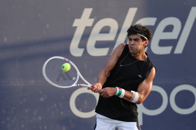 LOS CABOS TENNIS OPEN 2026 LOS CABOS TENNIS OPEN 2026 24072026 LOS CABOS, MEXICO. Action photo of Rodrigo Pacheco of Mexico, during a training session at the Cabo Sports Complex, prior to the start of the Los Cabos Tennis Open 2026 in Baja California, Mexico. Foto accion de Rodrigo Pacheco de Mexico, durante una sesion de entrenamiento en el Cabo Sports Complex, previa al arranque del Los Cabos Tennis Open 2026 en Baja California, Mexico. PHOTO BY IMAGENSHOP AGENCIA FOTOGRAFICA LOS CABOS BAJA CALOFORNIA MEXICO *** LOS CABOS TENNIS OPEN 2026 LOS CABOS TENNIS OPEN 2026 24072026 LOS CABOS, MEXICO Action photo of Rodrigo Pacheco of Mexico during a training session at the Cabo Sports Complex prior to the start of the 2026 Los Cabos Tennis Open in Baja California, Mexico Action photo of Rodrigo Pacheco of Mexico, during a training session at the Cabo Sports Complex, ahead of the start of the 2026 Los Cabos Tennis Open in Baja California, Mexico PHOTO BY IMAGENSHOP PHOTO AGENCY LOS CABOS BAJA CALIFORNIA MEXICO Copyright: xIMAGENSHOPxAGENCIAxFOTOGRAFICAx