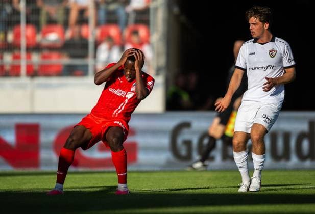 FUSSBALL REGIONALLIGA NORDOST - SAISON 2026-2027 - 1. SPIELTAG FC ROT WEISS ERFURT - BFC DYNAMO ** NUR FÜR REDAKTIONELLE ZWECKE ** EDITORIAL USE ONLY **<p>24 07 2026-Erfurt: Fussball Regionalliga Nordost 1. Spieltag Saison 2026-2027 Steigerwaldstadion FC Rot Weiss Erfurt - BFC Dynamo im Foto: Benjika Caciel 8 (FC Rot-Weiß Erfurt) ( Deutschland Thueringen Erfurt Copyright: SaschaxFromm *** SOCCER REGIONAL LEAGUE NORTHEAST 2026–2027 SEASON, MATCHDAY 1: FC ROT WEISS ERFURT vs. BFC DYNAMO ** FOR EDITORIAL PURPOSES ONLY ** EDITORIAL USE ONLY ** July 24, 2026 Erfurt Soccer Regional League Northeast Matchday 1, 2026–2027 Season Steigerwaldstadion FC Rot Weiss Erfurt vs. BFC Dynamo; pictured: Benjika Caciel 8, FC Rot Weiss Erfurt, Germany, Thuringia, Erfurt. Copyright SaschaxFromm Copyright: SaschaxFromm doc86v70av2qed1fhcnrmda ,EDITORIAL USE ONLY