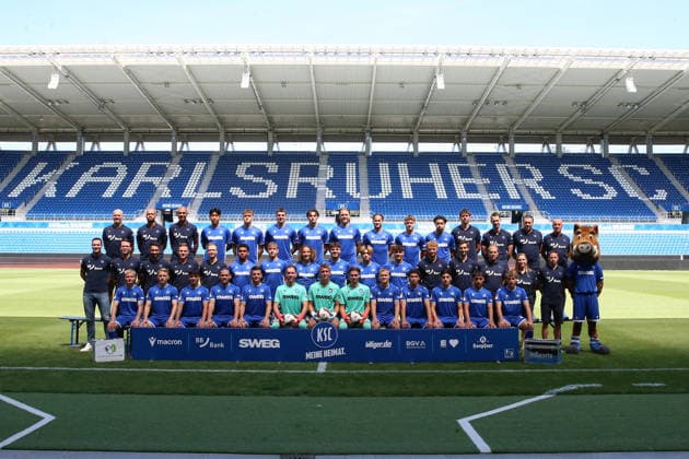 Football, 2nd Bundesliga, Karlsruher SC Headshots 2026 2027