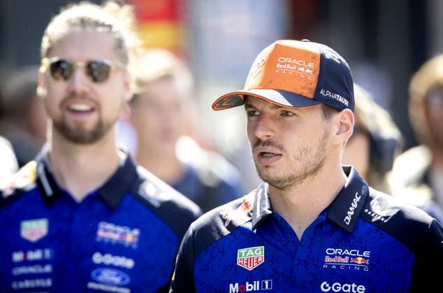 BUDAPEST - Max Verstappen (Red Bull Racing) ahead of the third free practice session at the Hungaroring for the Hungarian Grand Prix. SANDER KONING ANP xVIxANPxSportx xxANPxIVx 564248304 originalFilename: 564248304.jpg