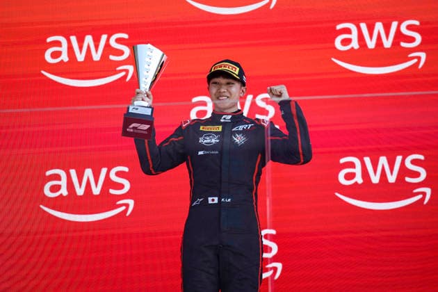 AUTO - FORMULA 3 2026 - BUDAPEST LE Kanato (jpn), ART Grand Prix, Dallara F3 2025, action podium during the 7th round of the 2026 FIA Formula 3 Championship from July 24 to 26, 2026 on the Hungaroring, in Mogyorod near Budapest, Hungary - MogyorodHungary  Copyright: xXavixBonillax