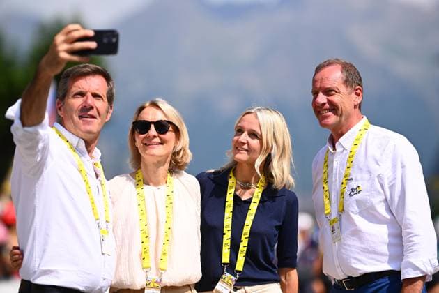 Tour de France 2026 Stage 20 ALPE D HUEZ, FRANCE - JULY 25 : Prudhomme Christian (FRA) director of ASO during stage 20 of the 113rd edition of Tour de France an UCI World Tour 2.UWT cycling road race stage for Men Elite of 171 km with start in Le Bourg d Oissans and finish in Alpe d Huez on July 25, 2026 in Alpe d Huez, France, 25 07 2026 Alpe d Huez France  Copyright: xGvgx