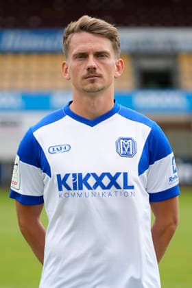 23.07.2026, Hänsch-Arena, Meppen, Spieler Thorben Deters; SV Meppen 1912 e.V.; 3.Liga, Porträttermin 2026 2027 DFL REGULATIONS PROHIBIT ANY USE OF PHOTOGRAPHS AS IMAGE SEQUENCES AND OR QUASI-VIDEO. Meppen Niedersachsen Germany Hänsch-Arena *** July 23, 2026, Hänsch Arena, Meppen, Player Thorben Deters, SV Meppen 1912 e.V., 3rd Division, Portrait session 2026–2027. DFL regulations prohibit any use of photographs as image sequences and or quasi-video. Meppen, Lower Saxony, Germany, Hänsch Arena