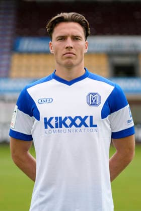 23.07.2026, Hänsch-Arena, Meppen, Spieler Luis Sprekelmeyer; SV Meppen 1912 e.V.; 3.Liga, Porträttermin 2026 2027 DFL REGULATIONS PROHIBIT ANY USE OF PHOTOGRAPHS AS IMAGE SEQUENCES AND OR QUASI-VIDEO. Meppen Niedersachsen Germany Hänsch-Arena *** July 23, 2026, Hänsch Arena, Meppen, Player Luis Sprekelmeyer, SV Meppen 1912 e.V., 3rd Division, Portrait session 2026–2027. DFL regulations prohibit any use of photographs as image sequences and or quasi-video. Meppen, Lower Saxony, Germany, Hänsch Arena