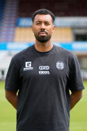 23.07.2026, Hänsch-Arena, Meppen, Co-Trainer für Analyse Lorenzo Müller; SV Meppen 1912 e.V.; 3.Liga, Porträttermin 2026 2027 DFL REGULATIONS PROHIBIT ANY USE OF PHOTOGRAPHS AS IMAGE SEQUENCES AND OR QUASI-VIDEO. Meppen Niedersachsen Germany Hänsch-Arena *** July 23, 2026, Hänsch Arena, Meppen, Assistant Coach for Analysis Lorenzo Müller SV Meppen 1912 e.V. 3rd Division, Photo Shoot 2026–2027 DFL REGULATIONS PROHIBIT ANY USE OF PHOTOGRAPHS AS IMAGE SEQUENCES AND OR QUASI-VIDEO Meppen, Lower Saxony, Germany, Hänsch Arena