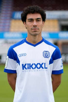 23.07.2026, Hänsch-Arena, Meppen, Spieler Niclas Nadj; SV Meppen 1912 e.V.; 3.Liga, Porträttermin 2026 2027 DFL REGULATIONS PROHIBIT ANY USE OF PHOTOGRAPHS AS IMAGE SEQUENCES AND OR QUASI-VIDEO. Meppen Niedersachsen Germany Hänsch-Arena *** July 23, 2026, Hänsch Arena, Meppen, Player Niclas Nadj, SV Meppen 1912 e.V., 3rd Division, Portrait session 2026–2027. DFL regulations prohibit any use of photographs as image sequences and or quasi-video. Meppen, Lower Saxony, Germany, Hänsch Arena