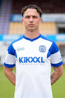 23.07.2026, Hänsch-Arena, Meppen, Spieler Tobias Mißner; SV Meppen 1912 e.V.; 3.Liga, Porträttermin 2026 2027 DFL REGULATIONS PROHIBIT ANY USE OF PHOTOGRAPHS AS IMAGE SEQUENCES AND OR QUASI-VIDEO. Meppen Niedersachsen Germany Hänsch-Arena *** July 23, 2026, Hänsch Arena, Meppen, Player Tobias Mißner, SV Meppen 1912 e.V., 3rd Division, Portrait session 2026–2027. DFL regulations prohibit any use of photographs as image sequences and or quasi-video. Meppen, Lower Saxony, Germany, Hänsch Arena