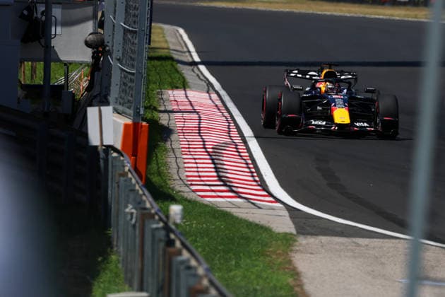 F1 - HUNGARIAN GRAND PRIX 2026 03 VERSTAPPEN Max (nld), Red Bull Racing Ford RB22, action during the Formula 1 Hungarian Grand Prix 2026, 11th round of the 2026 Formula One World Championship, WM, Weltmeisterschaft from July 24 to 26, 2026 on the Hungaroring, in Mogyorod near Budapest, Hungary -  Copyright: xFLORENTxGOODENx