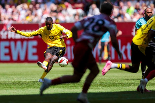 Football, friendly match, Fortuna Düsseldorf v Borussia Dortmund