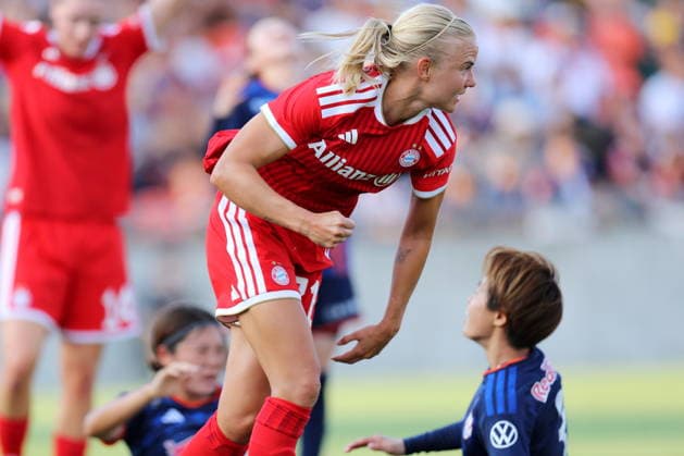 Pernille Harder (FC Bayern), JULY 25, 2026 - Football Soccer : Allianz Women s Tour 2026 match between RB Omiya Ardija and FC Bayern Munich at NACK5 Stadium in Saitama, Japan.  aflo_339072994 NaokixNishimurax