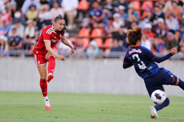 Katharina Naschenweng (FC Bayern), JULY 25, 2026 - Football Soccer : Allianz Women s Tour 2026 match between RB Omiya Ardija and FC Bayern Munich at NACK5 Stadium in Saitama, Japan.  aflo_339073024 NaokixNishimurax