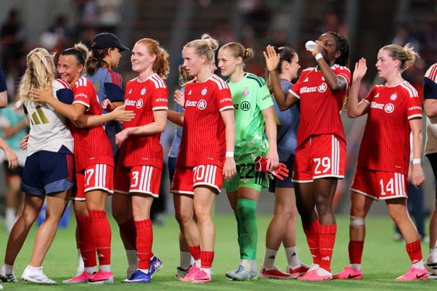 FC Bayern Munich Women team group, Mannschaftsbild, Totale (FC Bayern), JULY 25, 2026 - Football Soccer : Allianz Women s Tour 2026 match between RB Omiya Ardija and FC Bayern Munich at NACK5 Stadium in Saitama, Japan.  aflo_339073033 NaokixNishimurax