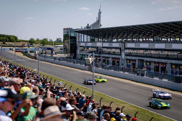 DTM, 9. + 10. Rennen Oschersleben 2026 7 Aston Martin Vantage AMR GT3 EVO, Comtoyou Racing: Nicki Thiim - picture by Gruppe C Photography Oschersleben Oschersleben Sachsen-Anhalt Germany Copyright: xGruppexCxPhotographyx