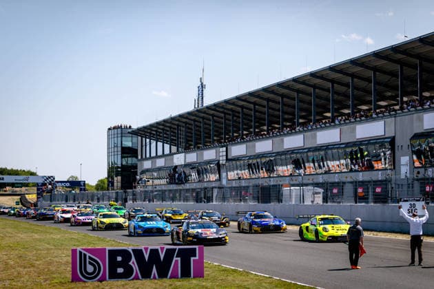 DTM, 9. + 10. Rennen Oschersleben 2026 130 Lamborghini Temerario GT3, ABT Sportsline: Luca Engstler - picture by Gruppe C Photography Oschersleben Oschersleben Sachsen-Anhalt Germany Copyright: xGruppexCxPhotographyx