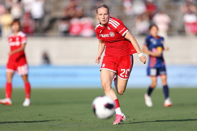 Franziska Kett (FC Bayern), JULY 25, 2026 - Football Soccer : Allianz Women s Tour 2026 match between RB Omiya Ardija and FC Bayern Munich at NACK5 Stadium in Saitama, Japan.  aflo_339074432 NaokixNishimurax