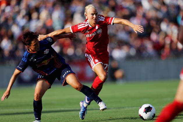 Pernille Harder (FC Bayern), JULY 25, 2026 - Football Soccer : Allianz Women s Tour 2026 match between RB Omiya Ardija and FC Bayern Munich at NACK5 Stadium in Saitama, Japan.  aflo_339074435 NaokixNishimurax