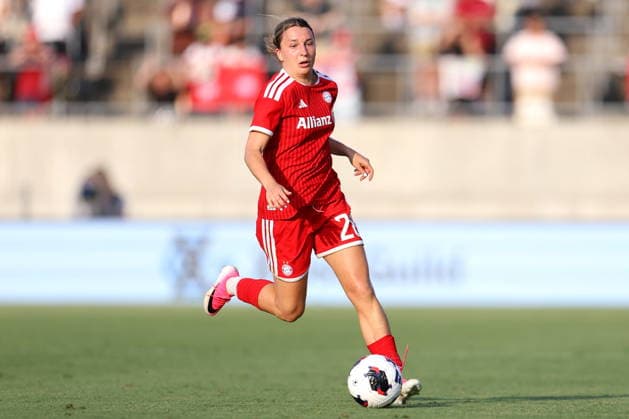 Barbara Dunst (FC Bayern), JULY 25, 2026 - Football Soccer : Allianz Women s Tour 2026 match between RB Omiya Ardija and FC Bayern Munich at NACK5 Stadium in Saitama, Japan.  aflo_339074437 NaokixNishimurax