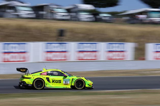 Thomas Preining (A Manthey, 91), Porsche 911 GT3 R Evo, DTM (German Touring Car Championship) - Round 5 - Race 1, Motorsportarena Oschersleben on 25.07.2026. Sachsen-Anhalt Deutschland Copyright: xO.Franke,xSportblen.dex