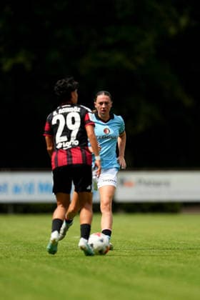 Club Friendly: Eintracht Frankfurt Woman v Feyenoord Rotterdam V1 Horst - Zera Hulswit of Feyenoord Rotterdam V1 during a friendly in preparation of the 2026 2027 season. The match is set between Eintracht Frankfurt Woman and Feyenoord Rotterdam V1 at RKsv Wittenhorst on 25 July 2026 in Horst, The Netherlands. (Hero Images Yannick Verhoeven) Copyright: xYannickxVerhoevenx