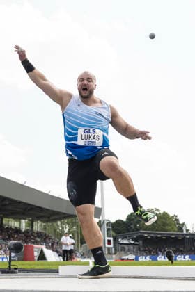 Deutsche Leichtathletik-Meisterschaften; Bochum-Wattenscheid, 25.07.2026 Dennis Lukas (LG Idar-Oberstein); Deutsche Leichtathletik-Meisterschaften am 25.07.2026 im Lorheide-Stadion, Bochum-Wattenscheid (Nordrhein-Westfalen). *** German Track and Field Championships, Bochum-Wattenscheid, July 25, 2026; Dennis Lukas, LG Idar-Oberstein; German Track and Field Championships on July 25, 2026, at Lorheide Stadium, Bochum-Wattenscheid, North Rhine-Westphalia Copyright: xBEAUTIFULxSPORTS AxelxKohringx