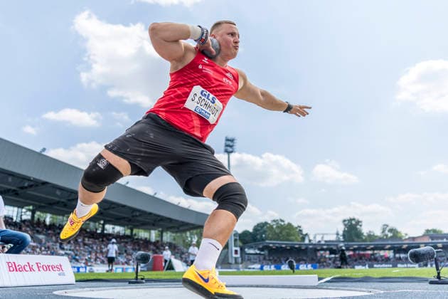 Deutsche Leichtathletik-Meisterschaften; Bochum-Wattenscheid, 25.07.2026 Sascha Schmidt (LV 90 Erzgebirge); Deutsche Leichtathletik-Meisterschaften am 25.07.2026 im Lorheide-Stadion, Bochum-Wattenscheid (Nordrhein-Westfalen). *** German Track and Field Championships, Bochum-Wattenscheid, July 25, 2026; Sascha Schmidt, LV 90 Erzgebirge; German Track and Field Championships on July 25, 2026, at Lorheide Stadium, Bochum-Wattenscheid, North Rhine-Westphalia Copyright: xBEAUTIFULxSPORTS AxelxKohringx