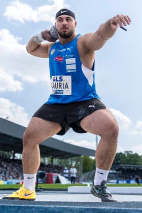 Deutsche Leichtathletik-Meisterschaften; Bochum-Wattenscheid, 25.07.2026 Tizian Lauria (VfL Sindelfingen); Deutsche Leichtathletik-Meisterschaften am 25.07.2026 im Lorheide-Stadion, Bochum-Wattenscheid (Nordrhein-Westfalen). *** German Track and Field Championships, Bochum-Wattenscheid, July 25, 2026; Tizian Lauria, VfL Sindelfingen; German Track and Field Championships on July 25, 2026, at Lorheide Stadium, Bochum-Wattenscheid, North Rhine-Westphalia Copyright: xBEAUTIFULxSPORTS AxelxKohringx