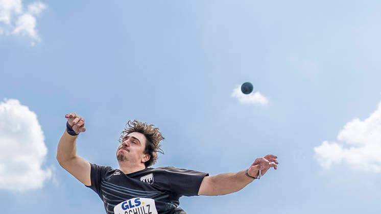 Deutsche Leichtathletik-Meisterschaften; Bochum-Wattenscheid, 25.07.2026 Lasse Schulz (TV Plieningen); Deutsche Leichtathletik-Meisterschaften am 25.07.2026 im Lorheide-Stadion, Bochum-Wattenscheid (Nordrhein-Westfalen). *** German Track and Field Championships, Bochum-Wattenscheid, July 25, 2026; Lasse Schulz, TV Plieningen; German Track and Field Championships on July 25, 2026, at Lorheide Stadium, Bochum-Wattenscheid, North Rhine-Westphalia Copyright: xBEAUTIFULxSPORTS AxelxKohringx