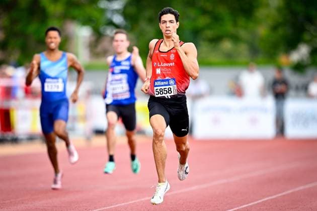 Belgian Athletics Championships day 2 - 25 07 2026 LEUVEN, BELGIUM - JULY 25 : Sacoor Jonathan during day 1 of the Allianz Belgian Athletics Championships on July 25, 2026 in Leuven, Belgium, 25 07 2026  Copyright: xTomasxSiskx