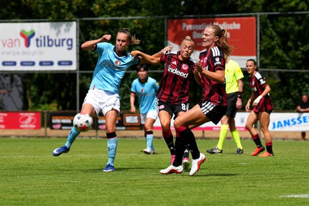 Club Friendly: Eintracht Frankfurt Woman v Feyenoord Rotterdam V1 Horst - Sterre Kroezen of Feyenoord Rotterdam V1 during a friendly in preparation of the 2026 2027 season. The match is set between Eintracht Frankfurt Woman and Feyenoord Rotterdam V1 at RKsv Wittenhorst on 25 July 2026 in Horst, The Netherlands. (Hero Images Yannick Verhoeven) Copyright: xYannickxVerhoevenx