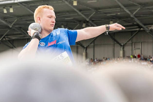 Deutsche Leichtathletik-Meisterschaften; Bochum-Wattenscheid, 25.07.2026 Eric Maihöfer (VfL Sindelfingen); Deutsche Leichtathletik-Meisterschaften am 25.07.2026 im Lorheide-Stadion, Bochum-Wattenscheid (Nordrhein-Westfalen). *** German Track and Field Championships, Bochum-Wattenscheid, July 25, 2026; Eric Maihöfer, VfL Sindelfingen; German Track and Field Championships on July 25, 2026, at Lorheide Stadium, Bochum-Wattenscheid, North Rhine-Westphalia Copyright: xBEAUTIFULxSPORTS AxelxKohringx