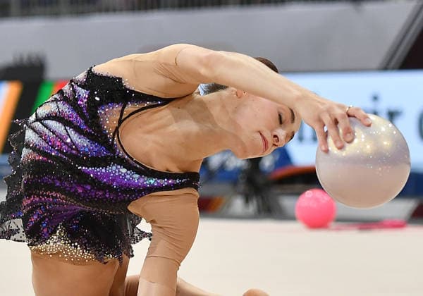 25.07.2026, xhbx, Turnen Rhythmische Sportgymnastik, Deutsche Meisterschaften 2026 v.l. Julia Stavickaja (Bremen 1860) Ball (DFL DFB REGULATIONS PROHIBIT ANY USE OF PHOTOGRAPHS as IMAGE SEQUENCES and or QUASI-VIDEO) Hannover *** July 25, 2026, xhbx, Gymnastics, Rhythmic Gymnastics, 2026 German Championships by Julia Stavickaja, Bremen 1860 Ball, DFL, DFB. REGULATIONS PROHIBIT ANY USE OF PHOTOGRAPHS AS IMAGE SEQUENCES AND OR QUASI-VIDEO. Hanover